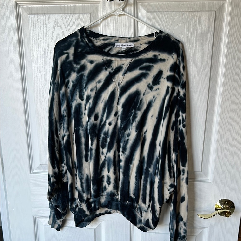 Young Fabulous & Broke tie dye sweatshirt